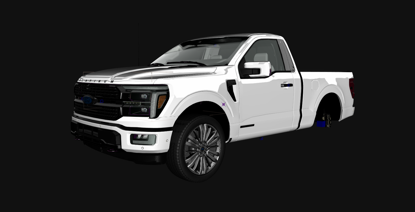 2025 Ford F150 Platinum Single Cab